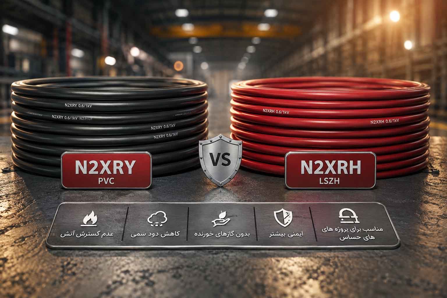 تفاوت کابل XRY2N و XRH2N