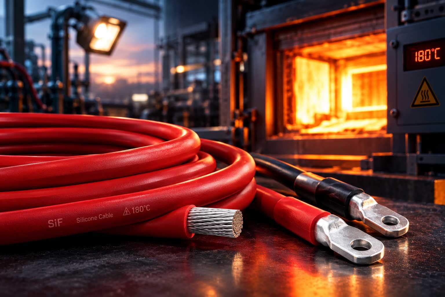 سیم سیلیکونی چیست؟ کاربرد در دمای ۱۸۰ درجه