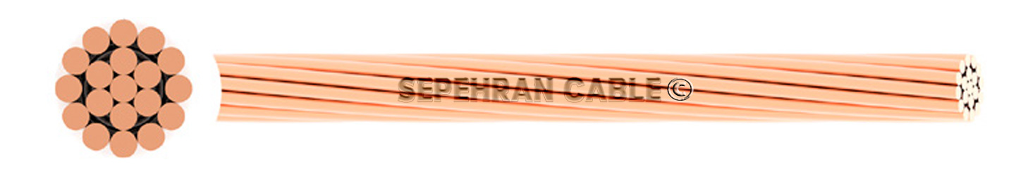 Bare Copper Class 2 stranded conductor