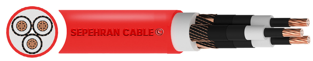 N2XSEY XLPE PVC - 12/20 (24)kV Cable